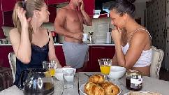 Café da manhã com cayenne klein e cassie del isla