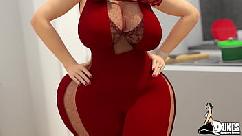 Jovem negra desfruta de espólio de milf em seu aniversário