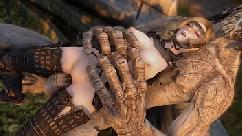 Lustful luna s skyrim monster compilation 1 trolls giant e werebear