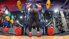 Leggings de ginástica incrivelmente transparentes