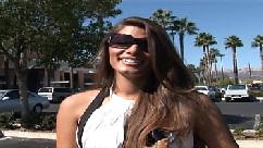 A beleza de mamas grandes madelyn marie em um de seus primeiros castings