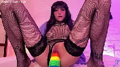 Cumslut hinata vs monster dildo