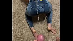 Por favor mije em mim por eu chupar seu pau