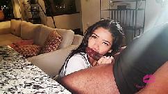 Wifey me ajuda a testar a nova câmera