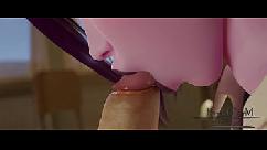 Raven me deu um boquete depois da aula