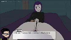 18titans ep26 sexo completo com raven e jinx