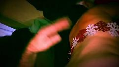 Branquinha do rabão é flagrada liberando o rabo gostoso para o seu vizinho sortudo socar sem dó nem piedade