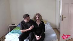 Loira da buceta molhada fodendo